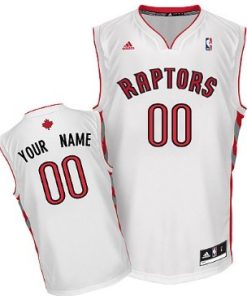 Custom Toronto Raptors White Jersey