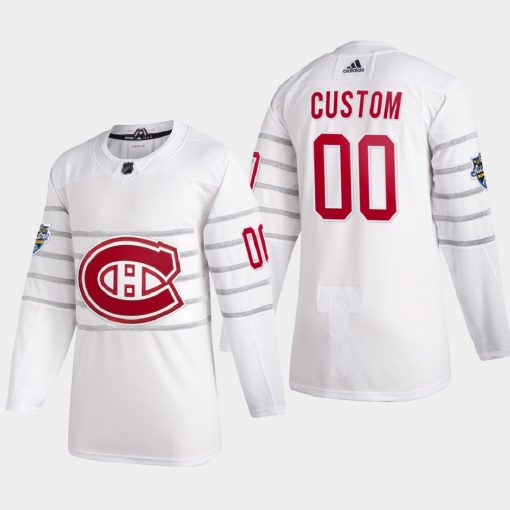 Custom Vancouver Canucks 2020 All-star Game White Jersey