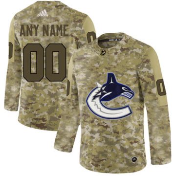 Custom Vancouver Canucks Camo Jersey
