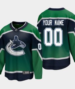 Custom Vancouver Canucks Special Edition 2021 Green Jersey