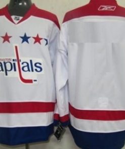 Custom Washington Capitals 2011 White Winter Classic Jersey