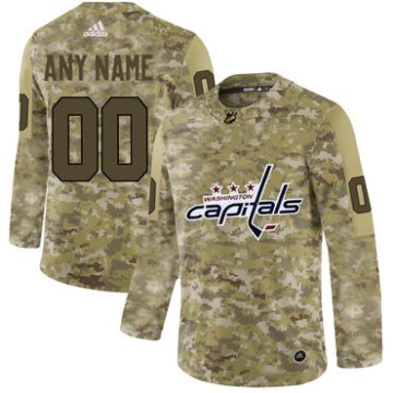 Custom Washington Capitals Camo Jersey
