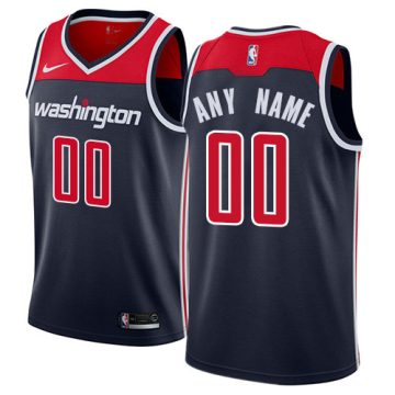 Custom Washington Wizards Navy Swingman Icon Edition Jersey