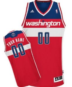 Custom Washington Wizards Red Jersey