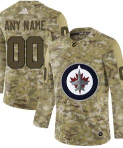 Custom Winnipeg Jets Camo Jersey