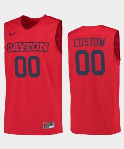 Custom Dayton Flyers Red College Basketball Jersey