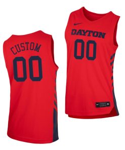 Custom Dayton Flyers Red College Basketball Jersey