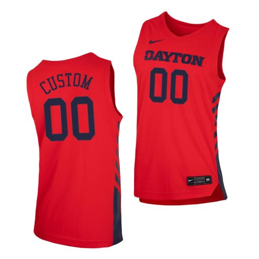 Custom Dayton Flyers Red College Basketball Jersey