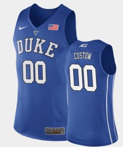 Custom Duke Blue Devils Royal 2019-20 Jersey NCAA Basketball
