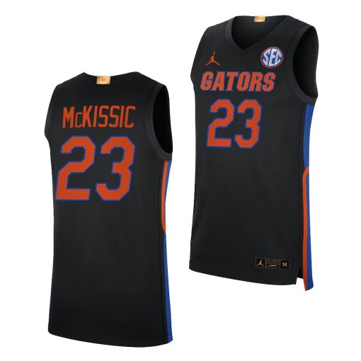 Custom Florida Gators Black College Basketball Jersey 2021-22 Elite Limited