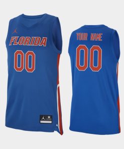 Custom Florida Gators Royal 2019-20 College Basketball Jersey