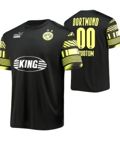 Custom Borussia Dortmund FtblHeritage Team Logo Jersey Black