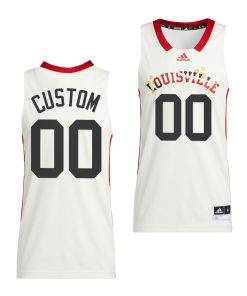 Custom Louisville Cardinals Honoring Black Excellence 2022 Uniform White Basketball Jersey
