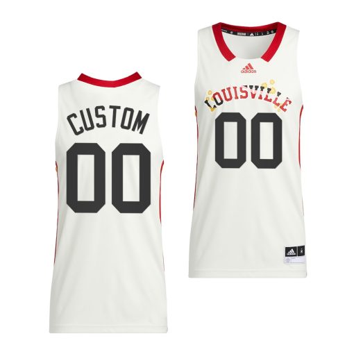 Custom Louisville Cardinals Honoring Black Excellence 2022 Uniform White Basketball Jersey