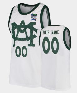 Custom Michigan State Spartans White 2019 Final-four Jersey