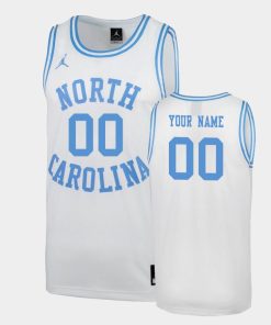 Custom North Carolina Tar Heels White March Madness Special Jersey