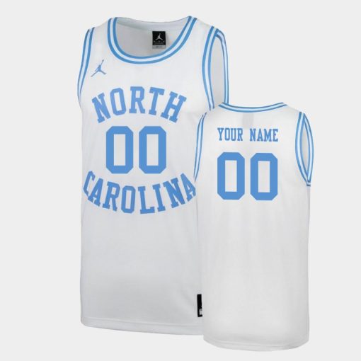 Custom North Carolina Tar Heels White March Madness Special Jersey