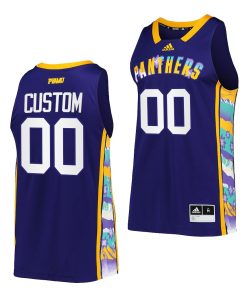 Custom Prairie View A M Panthers Honoring Black Excellence Purple Basketball Jersey