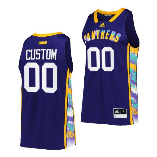 Custom Prairie View A M Panthers Honoring Black Excellence Purple Basketball Jersey