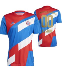 Custom Bayern Munich 2023 Pre Match Red Jersey