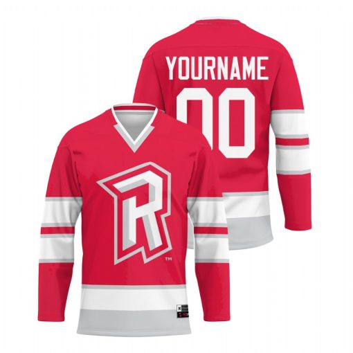 Custom Radford Highlanders Red College Hockey Jersey