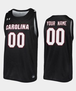 Custom South Carolina Gamecocks South Carolina Gamecocks Black 2019-20 College Basketball Jersey
