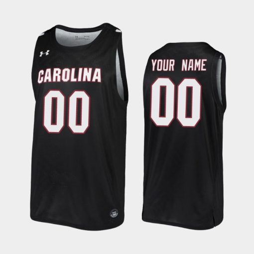 Custom South Carolina Gamecocks South Carolina Gamecocks Black 2019-20 College Basketball Jersey