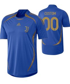 Custom Juventus Blue Teamgeist Jersey