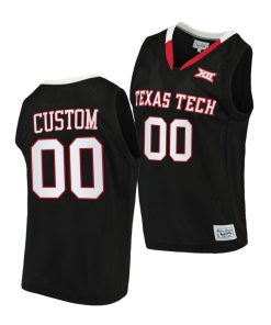Custom Texas Tech Red Raiders Black 2020-21 Alumni Limited Basketball Jersey