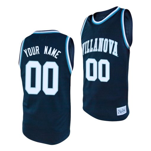 Custom Villanova Wildcats Navy Alumni College Baketball Jersey Villanova Wildcats