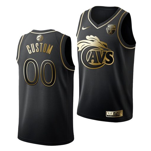 Custom Virginia Cavaliers Black 2019 Golden Edition Limited Jersey NCAA Basketball